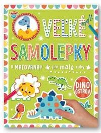 Dino - Veľké samolepky pre malé ruky - autor neuvedený 1