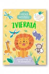 Zvieratá - veľké samolepky - autor neuvedený