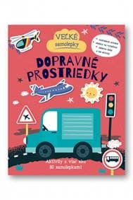 Dopravné prostriedky - veľké samolepky - autor neuvedený