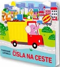 Čísla na ceste - Tvarované leporelo - autor neuvedený 1