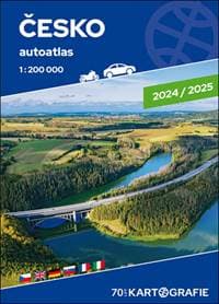 Česko Velký autoatlas 1:200 000 - autor neuvedený