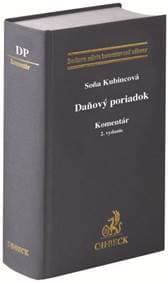 Daňový poriadok. Komentár (2. vydanie) - Soňa Kubincová 1