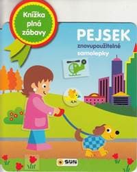 Pejsek znovu použitelné samolepky - autor neuvedený