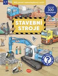 Můj první samolepkový sešit Stavebních stroje - Oliver Kockmann