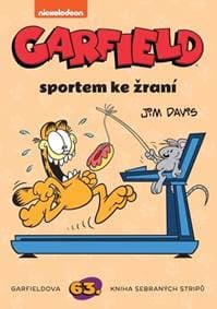 Garfield sportem ke žraní - Jim Davis