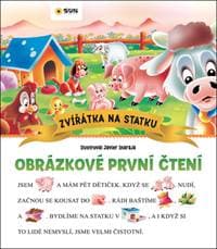Obrázkové první čtení Zvířátka na statku - autor neuvedený