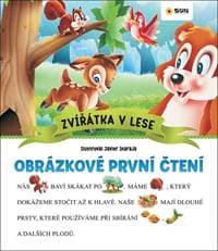 Obrázkové první čtení Zvířátka v lese - autor neuvedený
