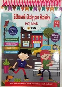 Zábavné úkoly pro školáky 7-8 let - Můj blok plný úkolů a samolepek - autor neuvedený 1