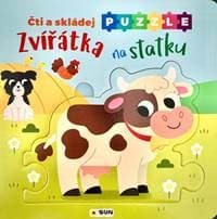 Zvířátka na statku Čti a skládej puzzle - autor neuvedený