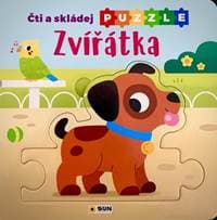 Zvířátka Čti a skládej puzzle - autor neuvedený 1