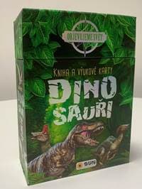 Dinosauři Kniha a výukové karty - autor neuvedený 1