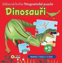 Dinosauři Zábavná kniha Magnetické puzzle - autor neuvedený 1