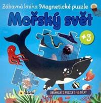 Mořský svět Zábavná kniha Magnetické puzzle - autor neuvedený 1