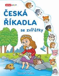 Česká říkadla se zvířátky Modrá kniha - autor neuvedený