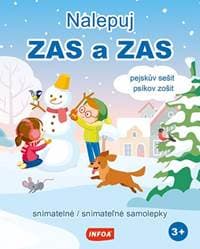 Nalepuj zas a zas - Psíkov zošit - snímatelné samolepky - autor neuvedený 1