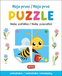 Moje prvé puzzle - Naše zvieratká - autor neuvedený 1