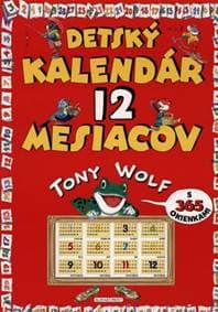 Detský kalendár 12 mesiacov s 365 okienkami - Tony Wolf 1