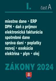 Zákony I A 2024 daňové zákony - autor neuvedený
