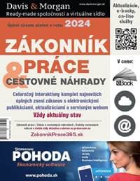 Zákonník práce a Cestovné náhrady 2024 - autor neuvedený