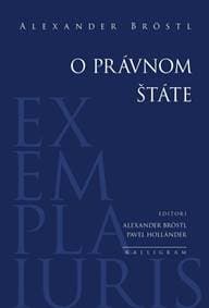 O právnom štáte - Bröstl Alexander