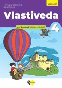 Vlastiveda pre 4. ročník ZŠ – učebnica - Krížová, Miroslava Gašparová Jana