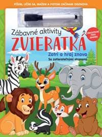 Zábavné aktivity zvieratká - zotri a hraj znova - autor neuvedený