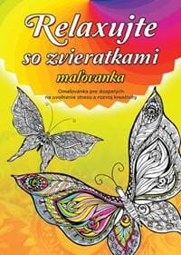 Relaxujte so zvieratkami - maľovanka - autor neuvedený