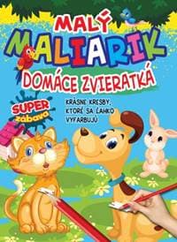 Malý maliarik - Domáce zvieratká (2.vyd.) - autor neuvedený 1