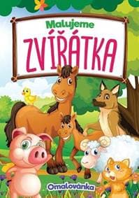 Malujeme zvířátka Omalovánka - autor neuvedený 1