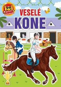 Veselé kone - 101 aktivít s nálepkami - autor neuvedený 1