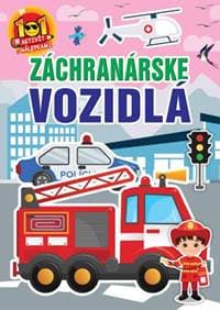 Záchranárske vozidlá - 101 aktivít s nálepkami - autor neuvedený 1