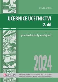 Učebnice Účetnictví II. díl 2024 - Štohl Pavel 1