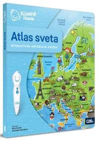 Atlas sveta - hovoriaca interaktívna kniha (Kúzelné čítanie) - neobsahuje ceruzku Albi - autor neuvedený