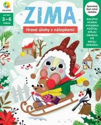 ZIMA – hravé úlohy s nálepkami - Molnárová, Slávka Stankovičová Zuzana