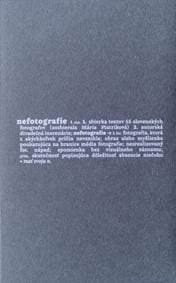 Nefotografie - Mária Piatriková