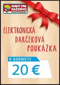 Elektronická darčeková poukážka (na e-mail) v hodnote 20 EUR - autor neuvedený