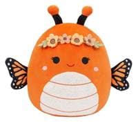 Squishmallows Motýl monarcha s korunkou Mony 1