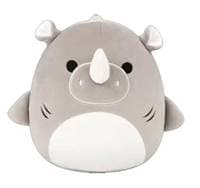 Squishmallows Šedý žraločí nosorožec Bruno 1