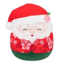 Squishmallows Santa v havajské košili Nick 1
