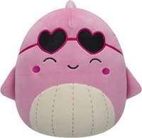 Squishmallows Růžová velryba Val