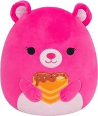 Squishmallows Růžový medvěd Delia 1