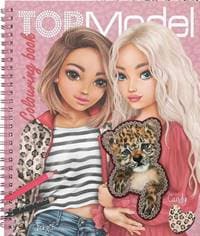 Top Model LeoHeart - Kreatívna omaľovánka s nálepkami - autor neuvedený
