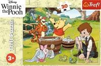 Puzzle Den s Medvídkem Pú 30 dílků - autor neuvedený 1