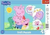 Puzzle Prasátko Peppa Nejmilejší prasátko 1