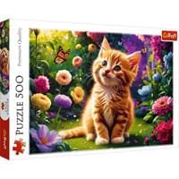 Puzzle Okouzlující kotě 500 dílků - autor neuvedený 1