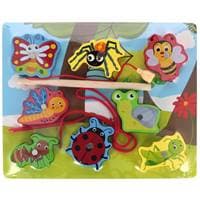 Drevené puzzle na magnet hmyz 1