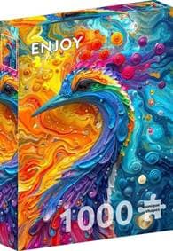 Puzzle Mramorové peří 1000 dílků - autor neuvedený 1