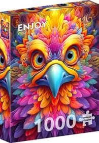 Puzzle Upřený pohled 1000 dílků - autor neuvedený 1
