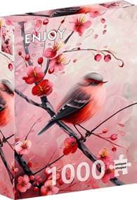 Puzzle Rubínový pěvec 1000 dílků - autor neuvedený 1
