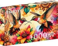 Puzzle Útočiště kolibříků 1000 dílků 1